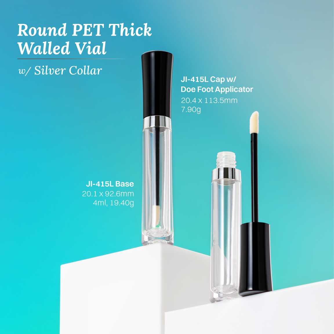 Round PET Thick Walled Vial